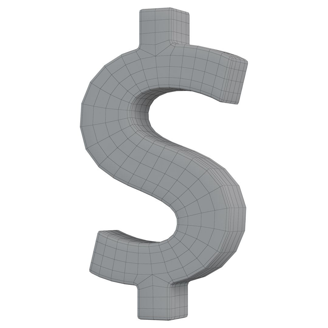 Dollar symbol 3D model https://p.turbosquid.com/ts-thumb/Q4/fkuMGE/xe/wire4/jpg/1663988846/1920x1080/fit_q87/f4bb4d7a6294e179e23f913eedb51621420211ea/wire4.jpg