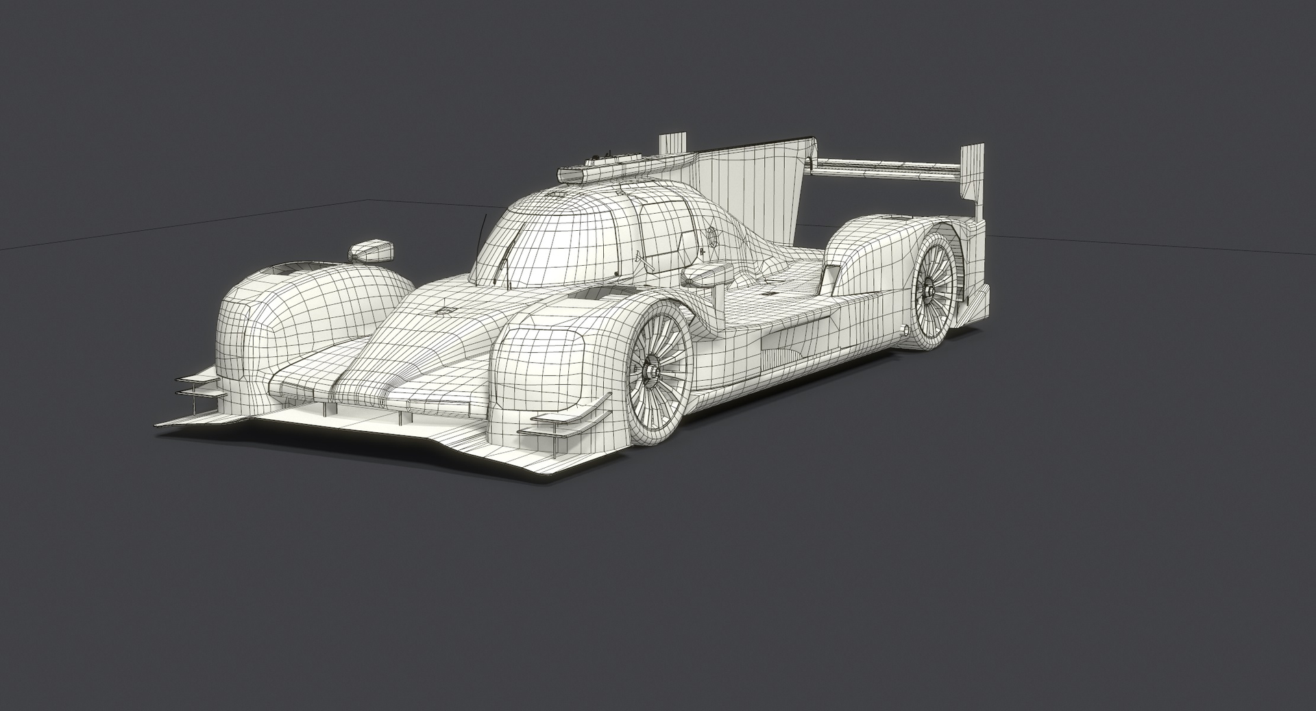Dallara P217 WEC LMP2 Season 2020 3D model - TurboSquid 1750761