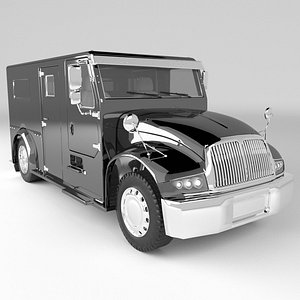 Armored Truck 3D model