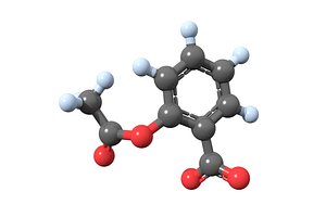 3D aspirin acetylsalicylic acid