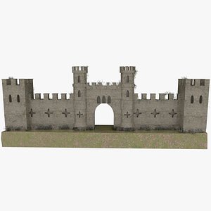 Castel Gate 3D model