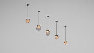 3D model Luxury Modern Pendant Lamp Collection  5