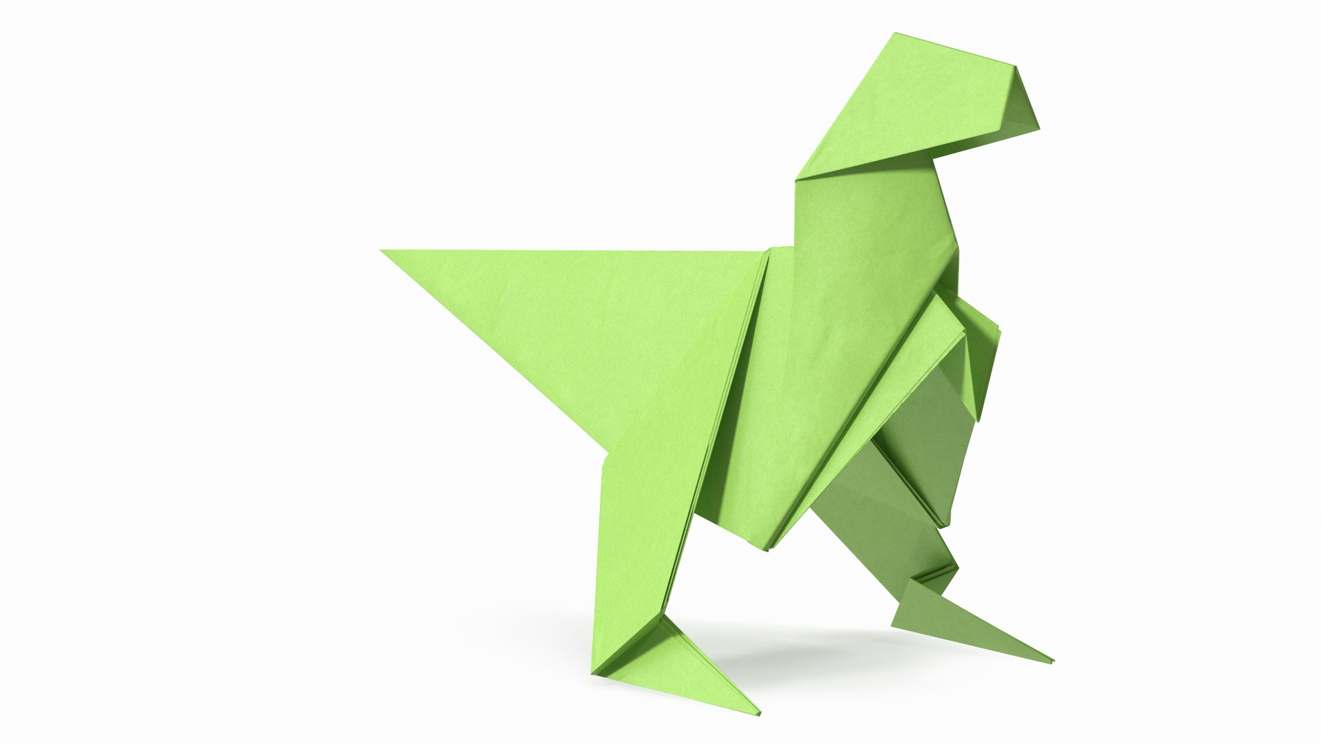 Folding store paper toys