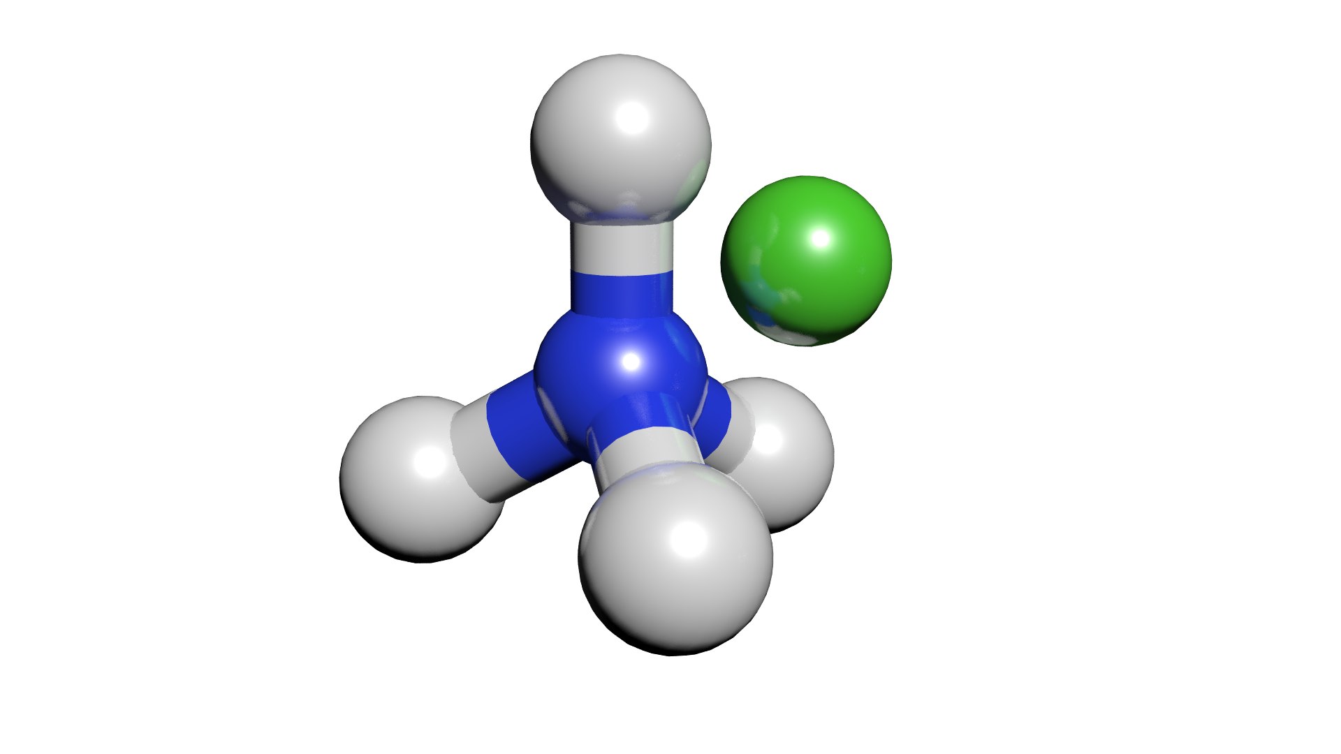Nh4cl Ammonium Chloride Model - TurboSquid 1421877