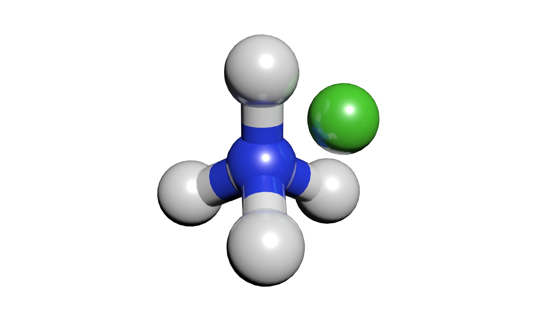 Nh4cl Ammonium Chloride Model - TurboSquid 1421877