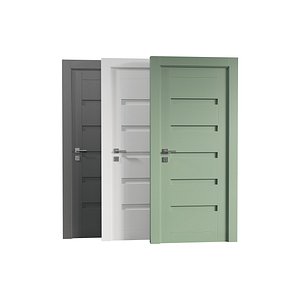 MODERN INTERIOR DOOR 15 3D
