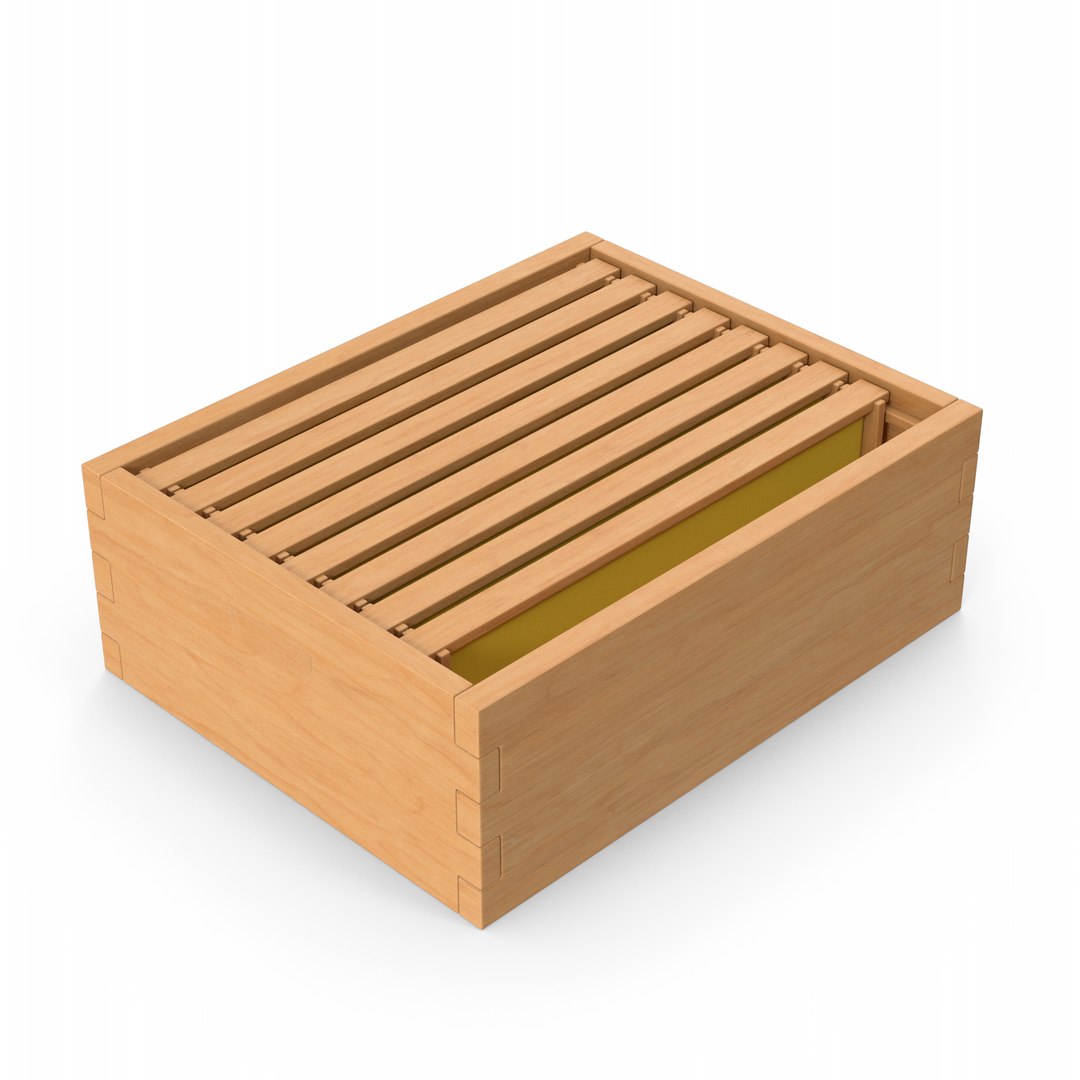 3D Quilt Box For Bees Model TurboSquid 2096170