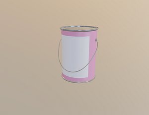 colors pink white 3D model