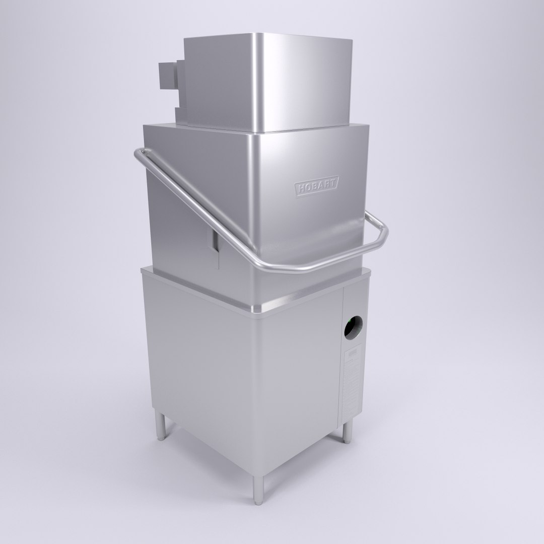 3d Hobart Dishwasher