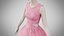 Abito 32 Tickle Me Pink con disegno
