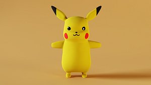 Pikachu 3D model