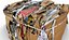 cardboard rubbish 2 3D model