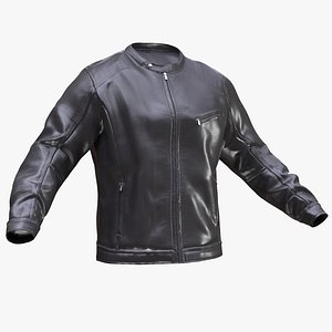 Leather Jacket 170 - All MH Bodies  UE5 Skeletons - Rigged