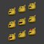 Icono de gato emoji
