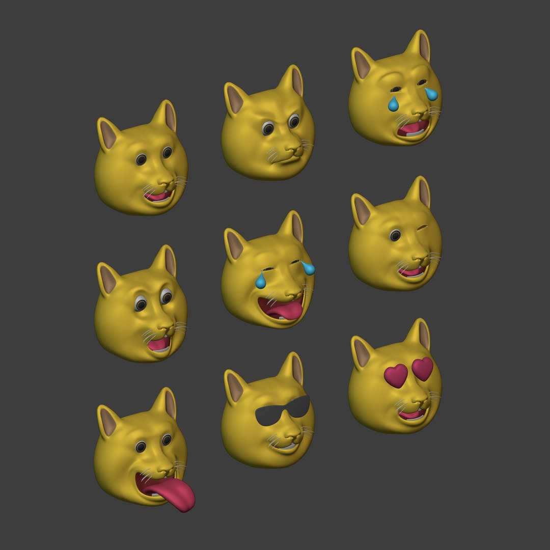 cat emoji icon 3D model https://p.turbosquid.com/ts-thumb/Q4/zoyB9c/xY/i8/jpg/1750544575/1920x1080/fit_q87/71a34f481cf31fca9680a9aea394b4324e9eb267/i8.jpg