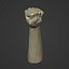 3D Fist - Hand--- Ready for 3D Printing
