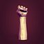 3D Fist - Hand--- Ready for 3D Printing