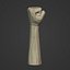 3D Fist - Hand--- Ready for 3D Printing