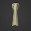 3D Fist - Hand--- Ready for 3D Printing