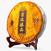 Pu er Fermented Tea on Stand