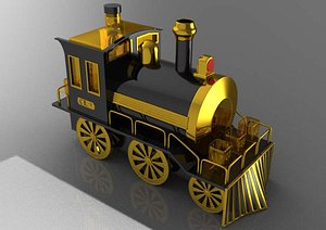 3dsmax train decanter