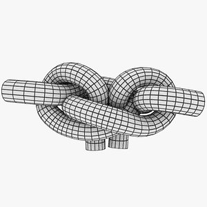 3D knot bend