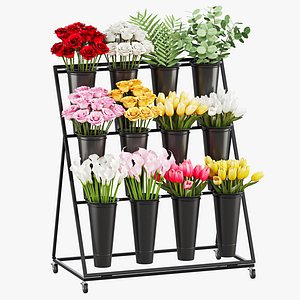 Flower Shop Display Stand