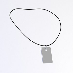 necklace 3d 3ds