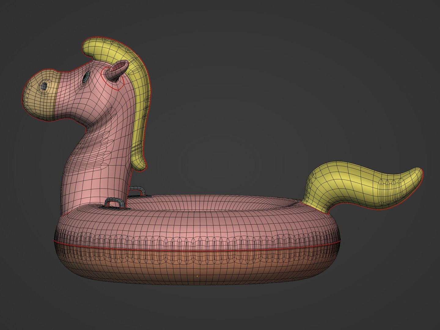 3D Inflatable Horse - TurboSquid 2026156