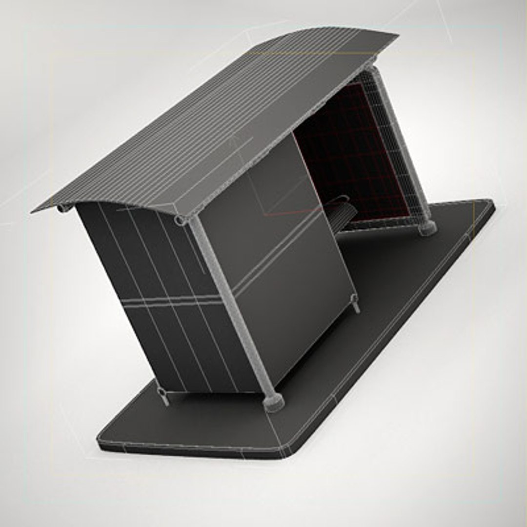 Bus Stop Routemaster 3d Model
