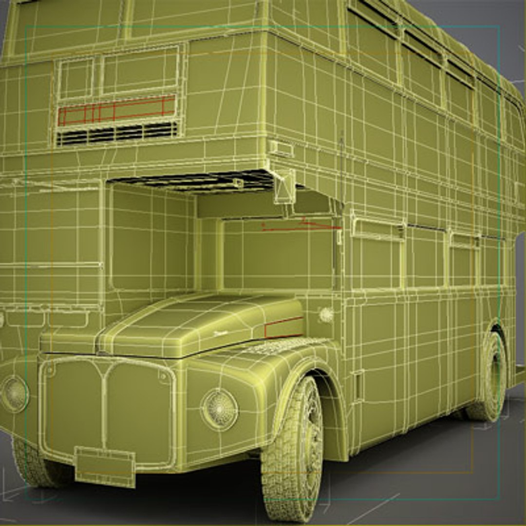 Bus Stop Routemaster 3d Model