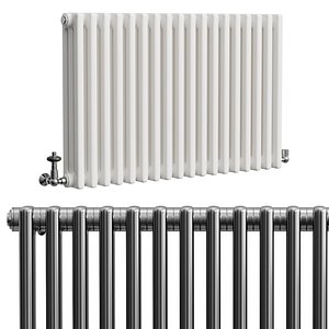 3 Column Horizontal Radiator 3D model