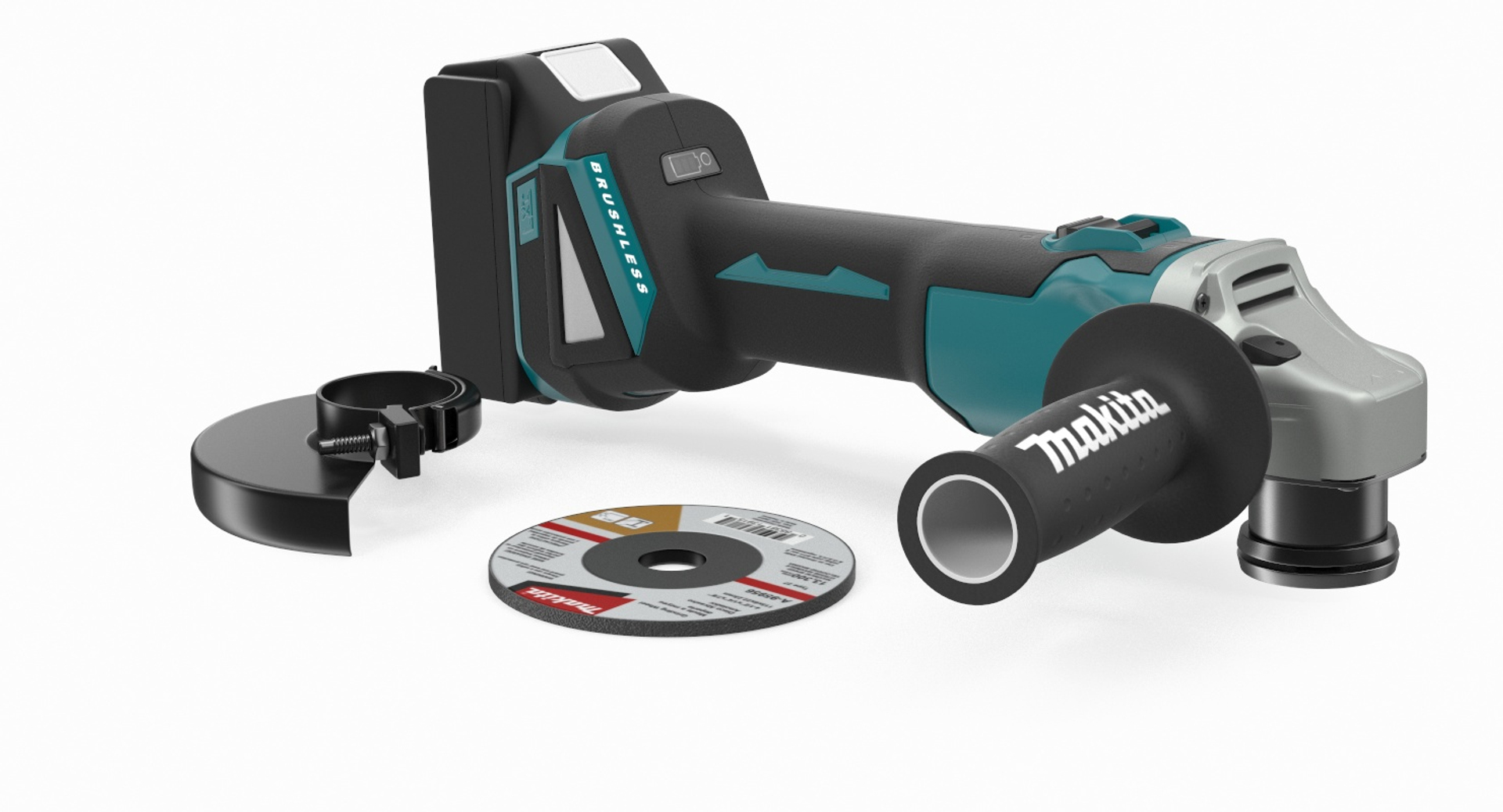 3D Makita Xag03m Angle Grinder TurboSquid 1427529