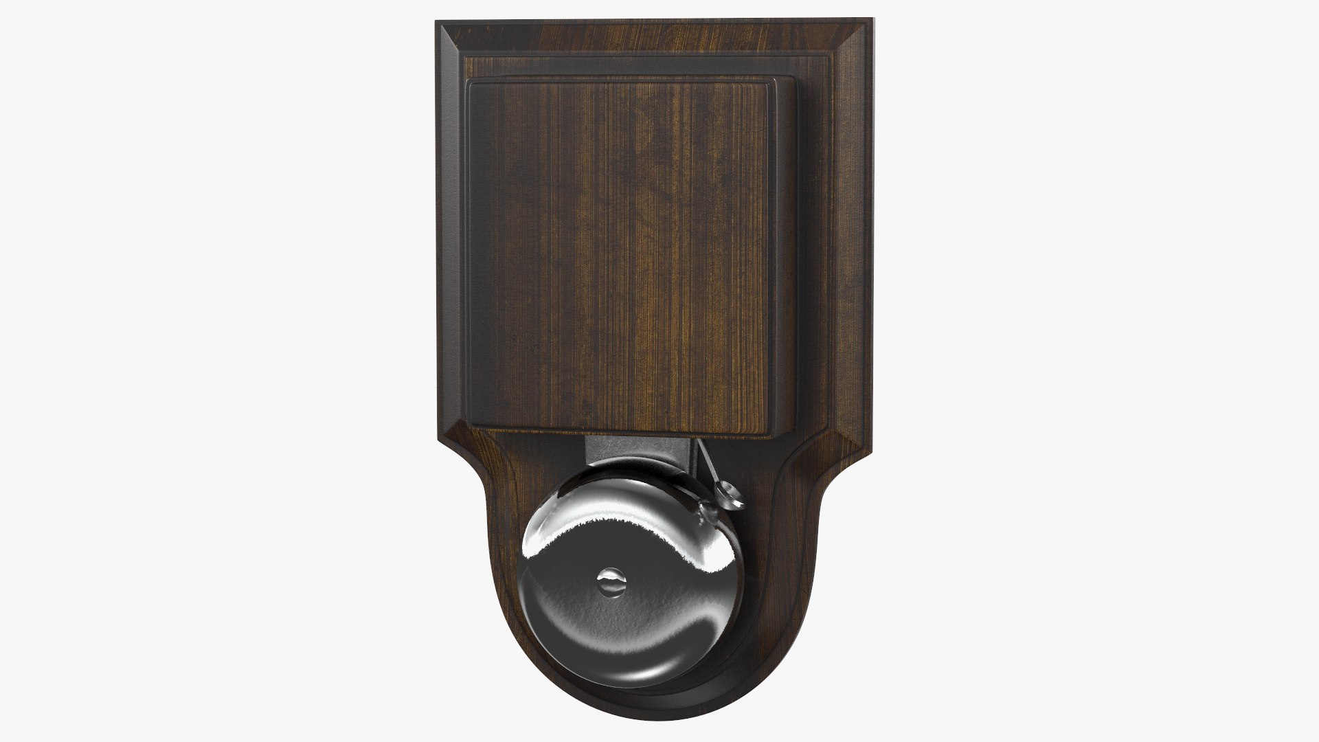 Traditional Wired Doorbell 3D model preview