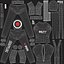 DEFY Manichino da presa in pelle con supporto