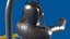 DEFY Manichino da presa in pelle con supporto