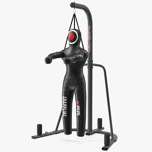 DEFY Leather Grappling Dummy with Stand