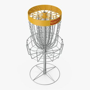 Disc Golf Basket 3D model