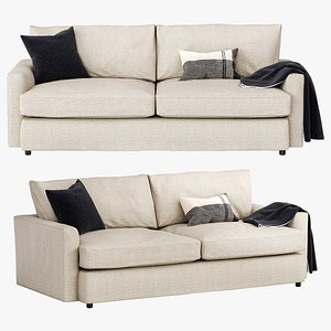 Crate and Barrel Lounge Deep Sofa
