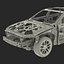 3ds car frame chassis 3