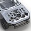 3ds car frame chassis 3