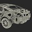 3ds car frame chassis 3