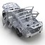 3ds car frame chassis 3