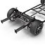 3ds car frame chassis 3