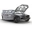 3ds car frame chassis 3