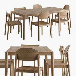 Citizen Dining Set 01 by EMKO 3D