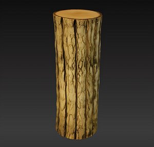 Wooden Log 3D model