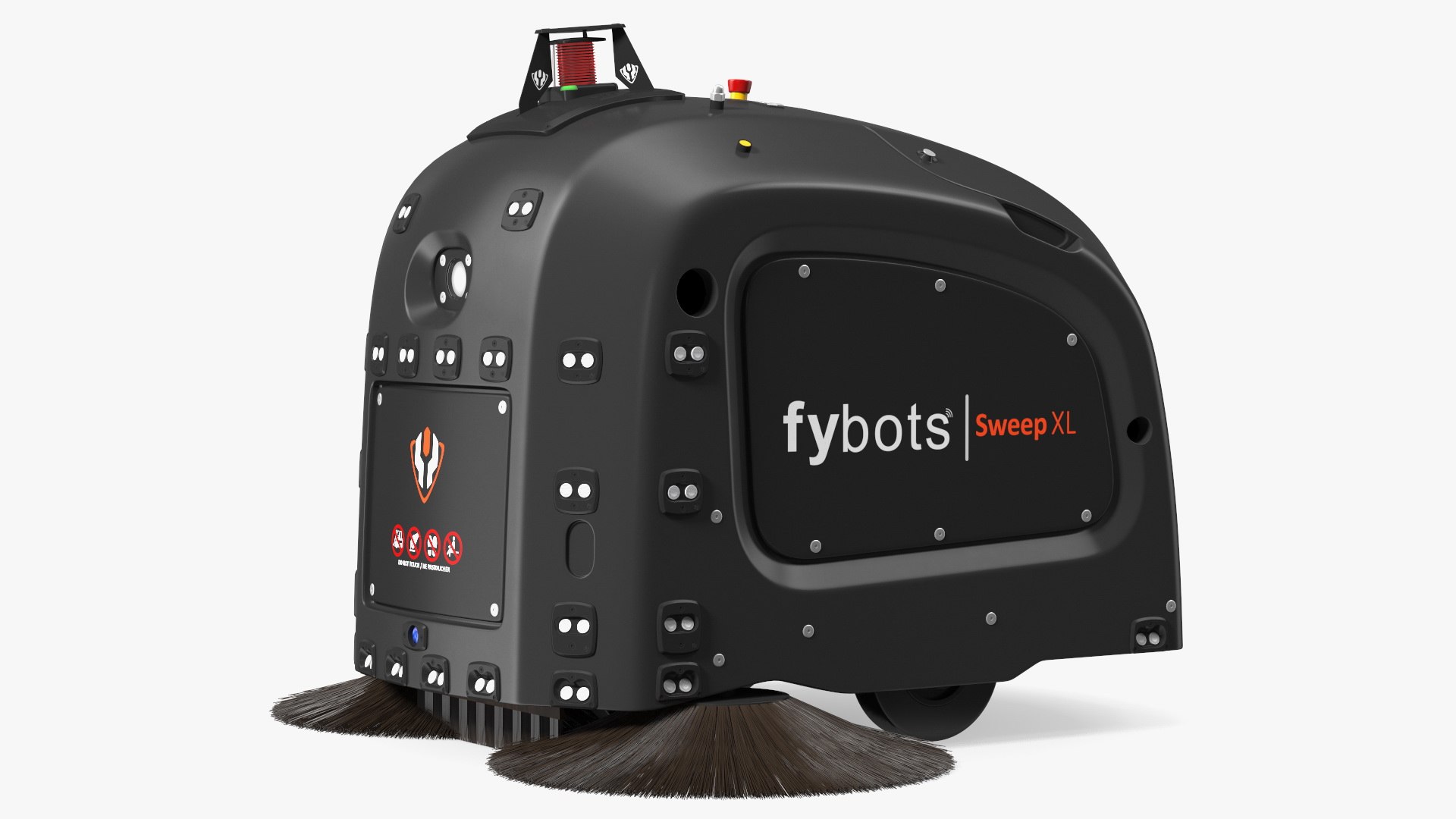3D Fybots Sweep XL Smart Cleaning Robot model - TurboSquid 1748119