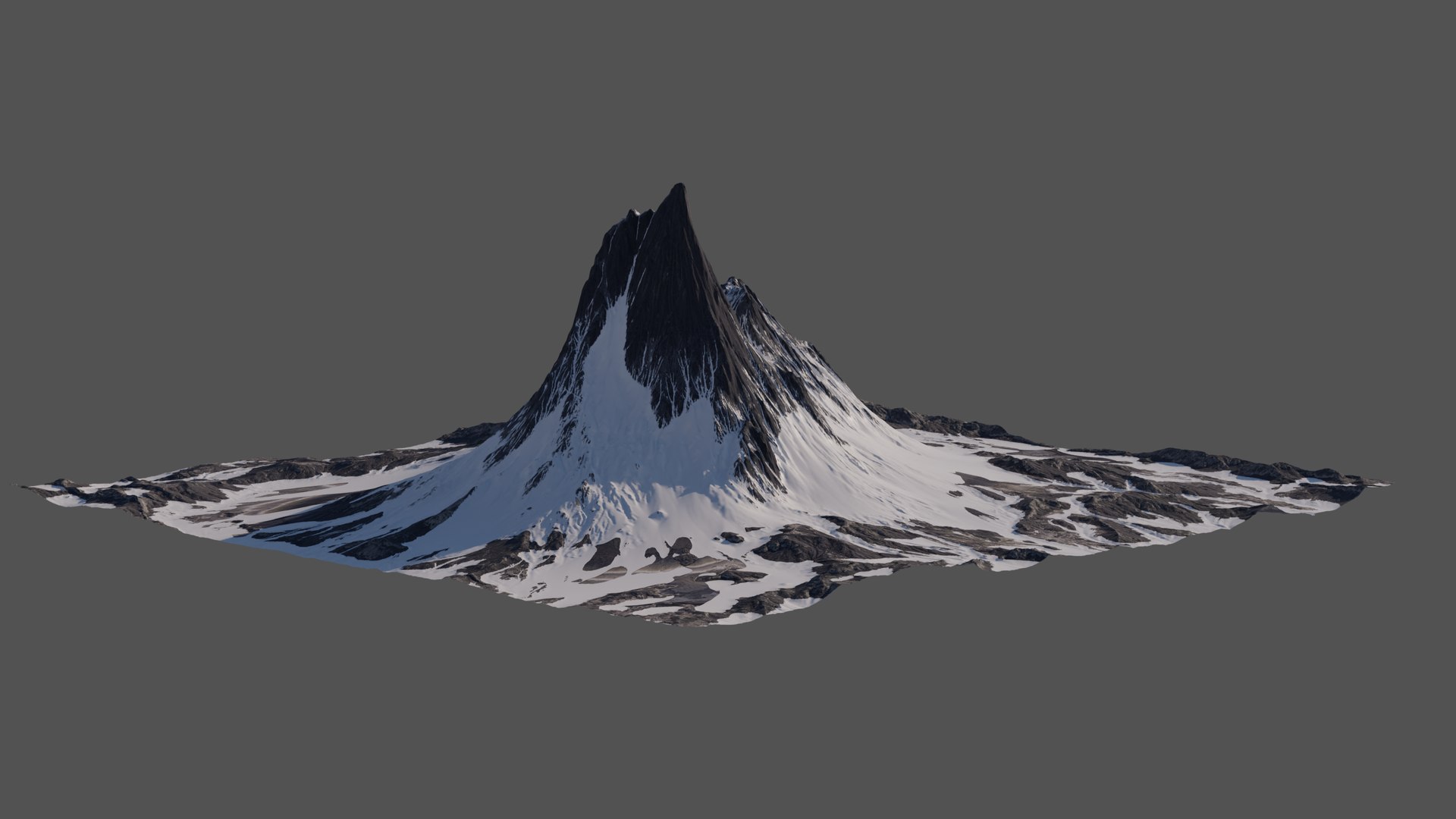 8K Detailed Mountain Landscape 3D Model - TurboSquid 1809257