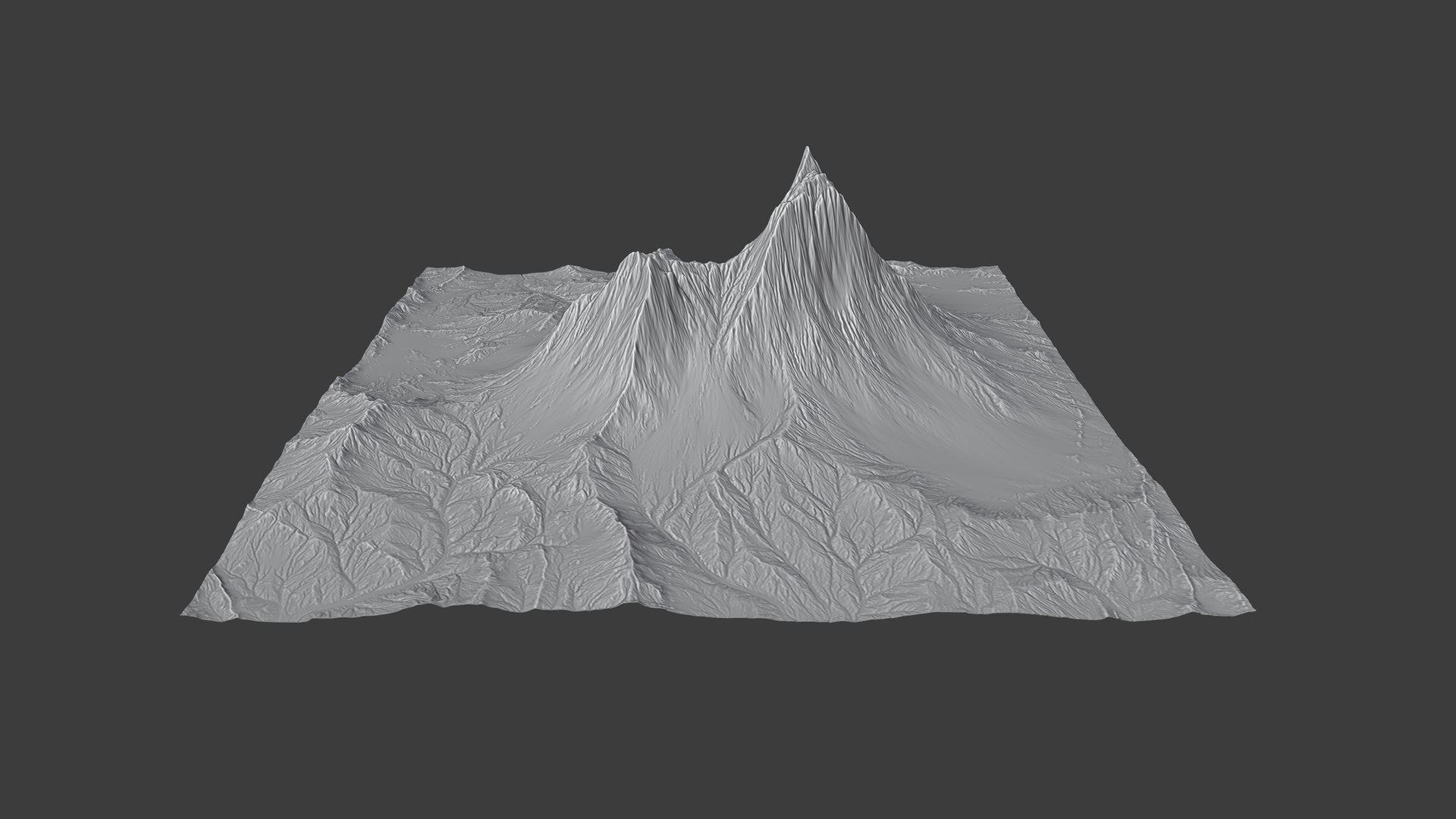 8K Detailed Mountain Landscape 3D Model - TurboSquid 1809257